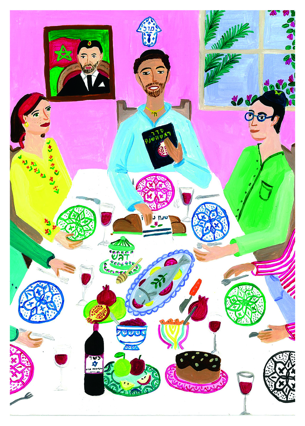 FOOD - Illustration by MYRIAM AU CITRON